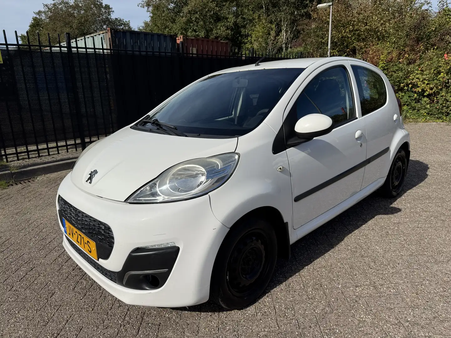 Peugeot 107 1.0 Active 5 Drs Airco/LED/NW Koppeling Blanc - 1