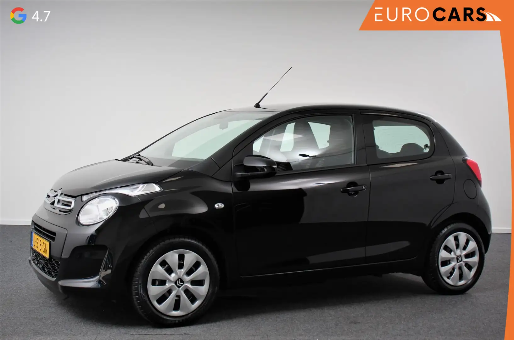 Citroen C1 1.0 VTi Feel Airco Bluetooth Led 5-drs Zwart - 1