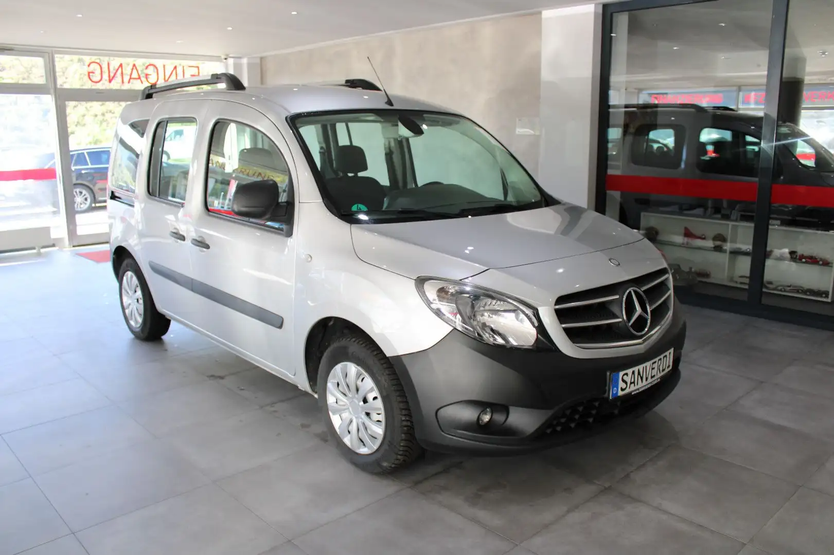 Mercedes-Benz Citan 109 CDI LANG 5.SITZE KLIMA PDC *I.HAND* Argent - 2