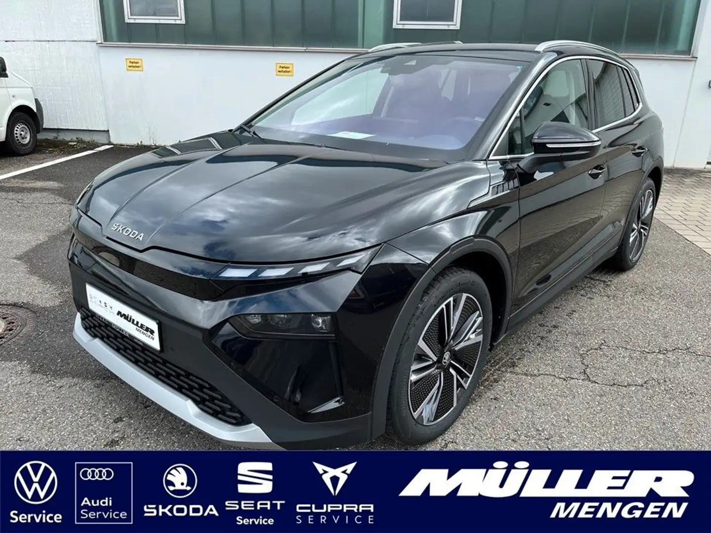 Skoda Elroq 85 Loft Plus|AHK|Wärmepumpe|Transp.|Winter Schwarz - 1