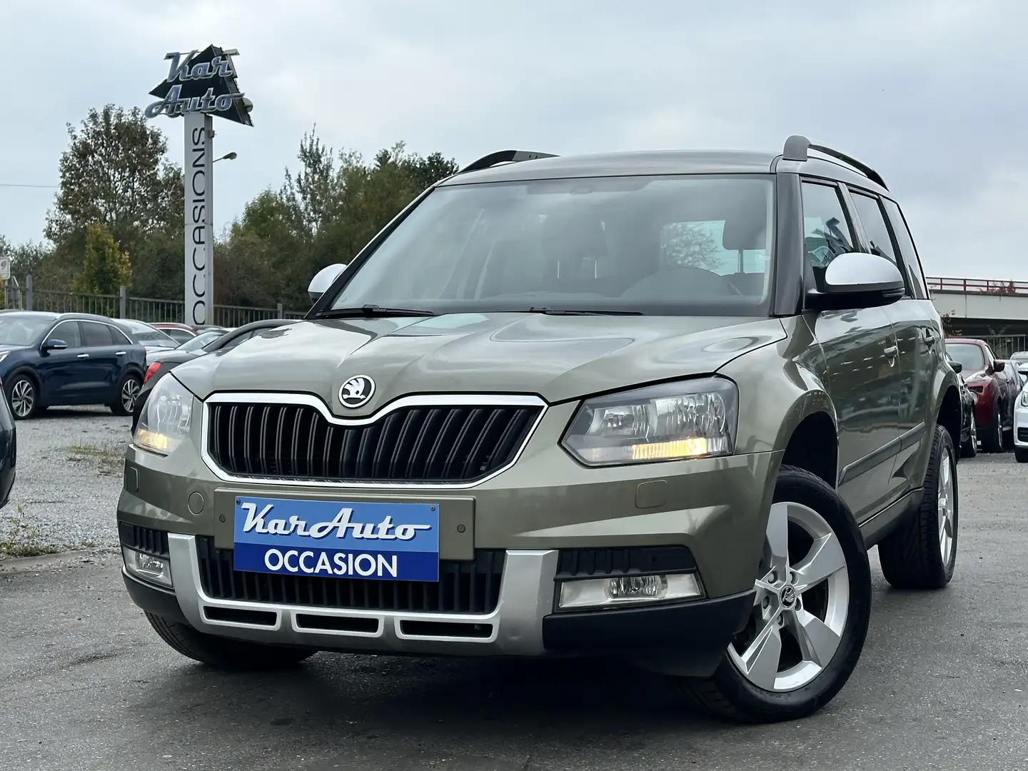 Skoda Yeti 2.0 CR TDi 4x4 DSG ** GARANTIE 12 MOIS ** Verde - 1