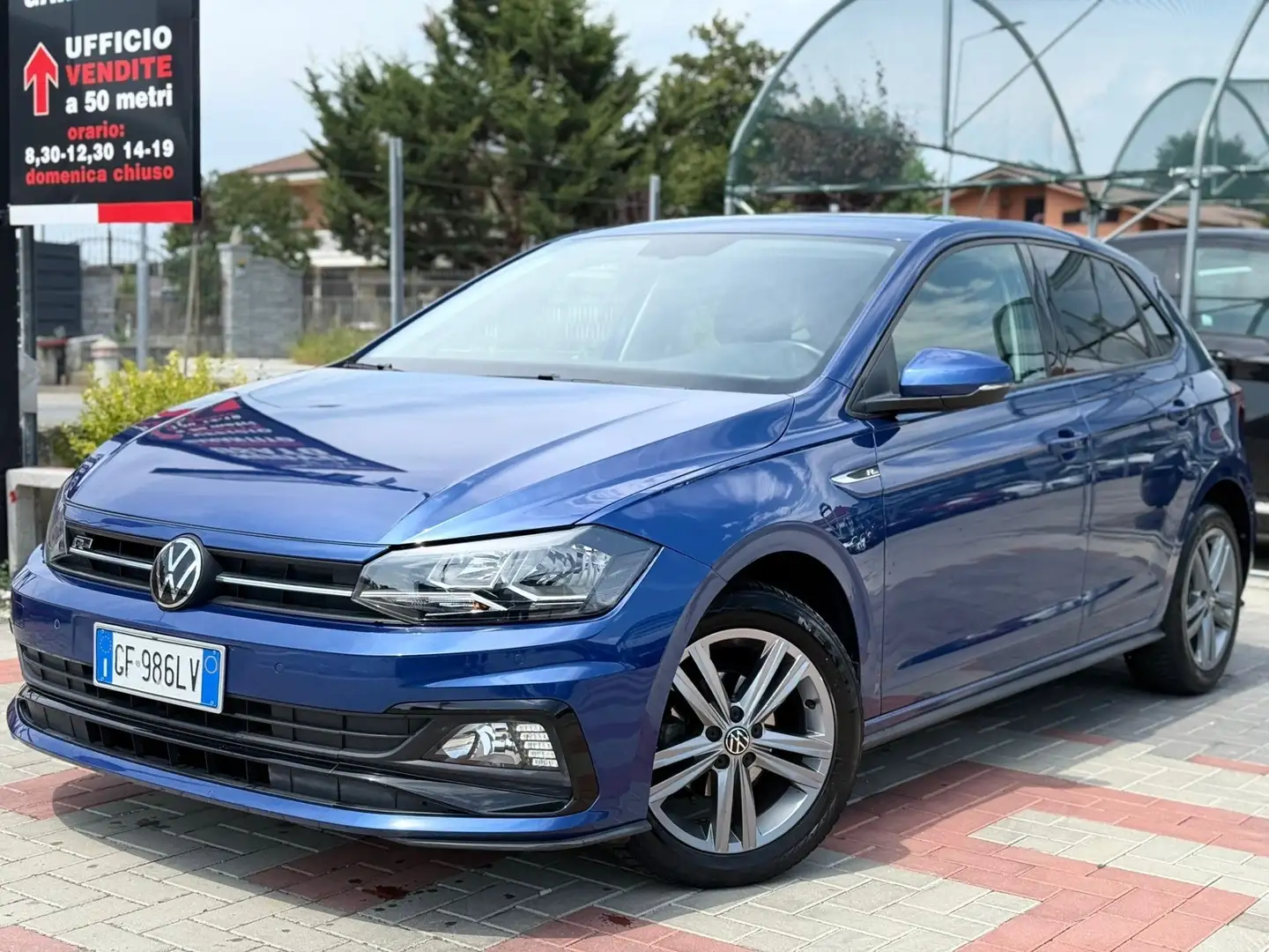 Volkswagen Polo 1.0 TSI R-Line Blauw - 2