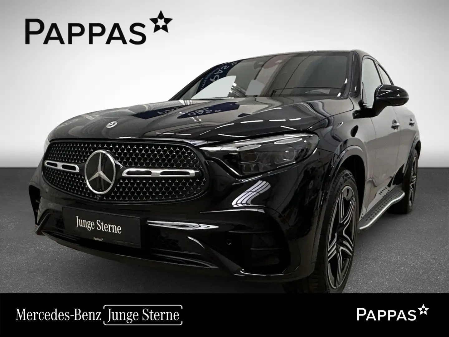 Mercedes-Benz GLC 220 d 4MATIC Coupé Totw LED Distr PTS Cam Schwarz - 1