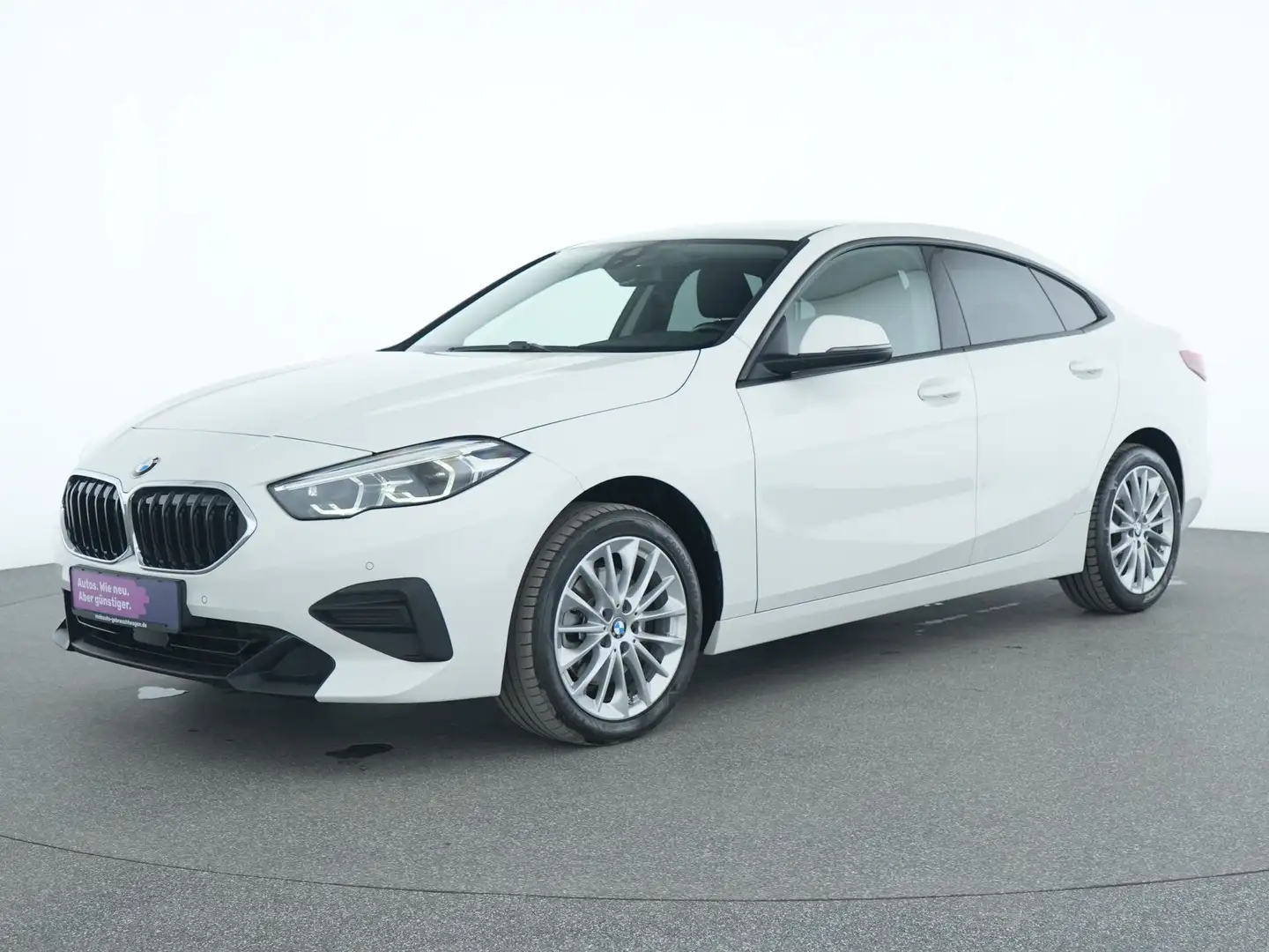 BMW 218 i Gran Coupe Comfort-Paket|AHK|SHZ|Navi|LED Weiß - 2