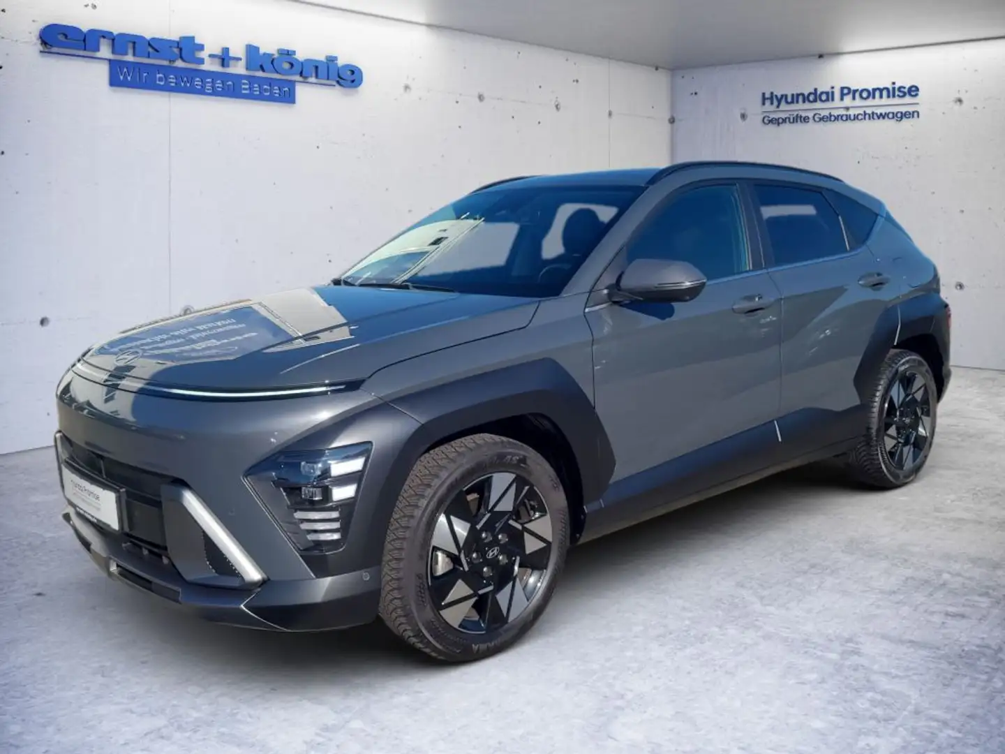 Hyundai KONA 1.6 T-GDI DCT 4WD Prime Grau - 1