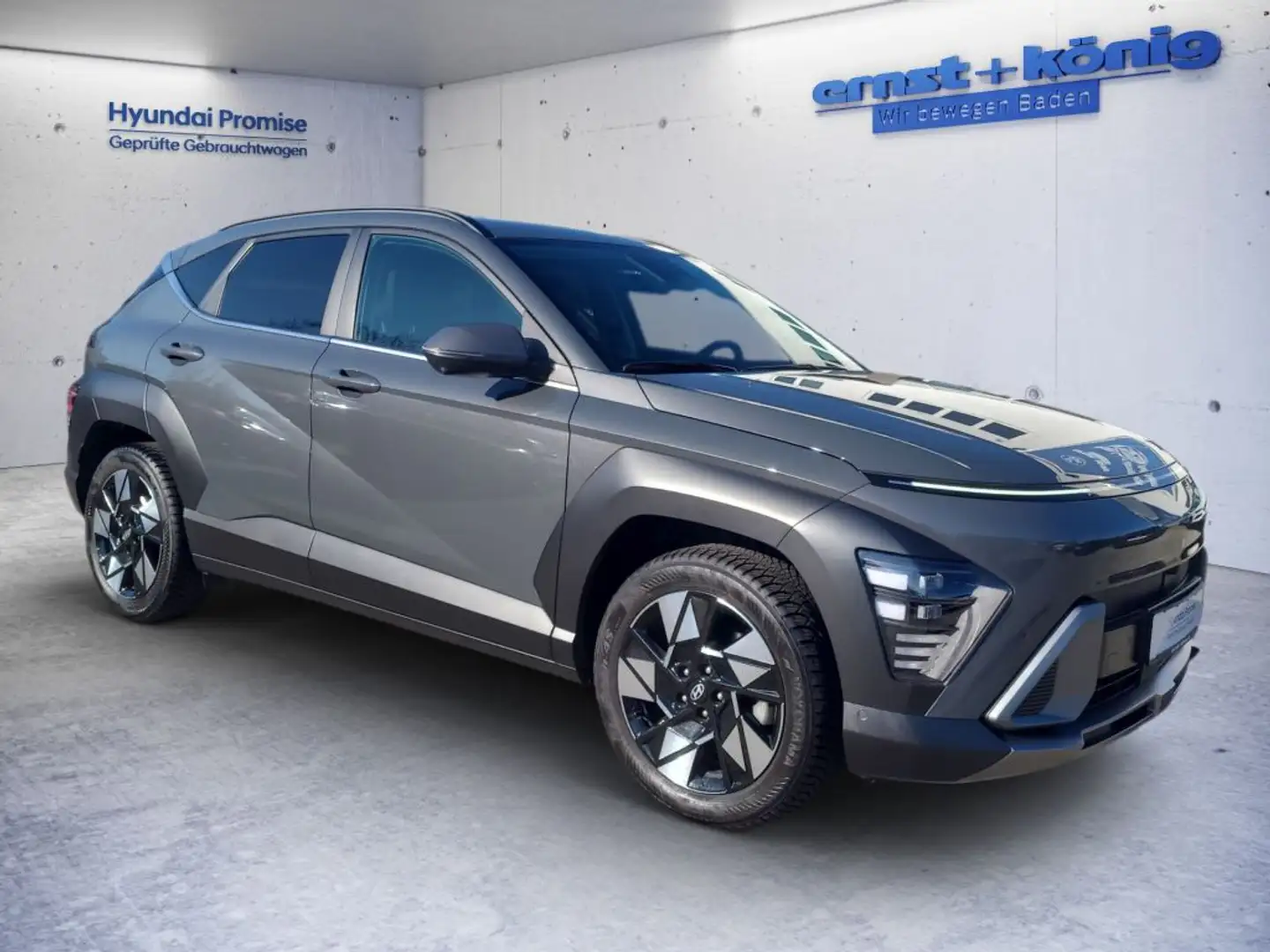 Hyundai KONA 1.6 T-GDI DCT 4WD Prime Grau - 2