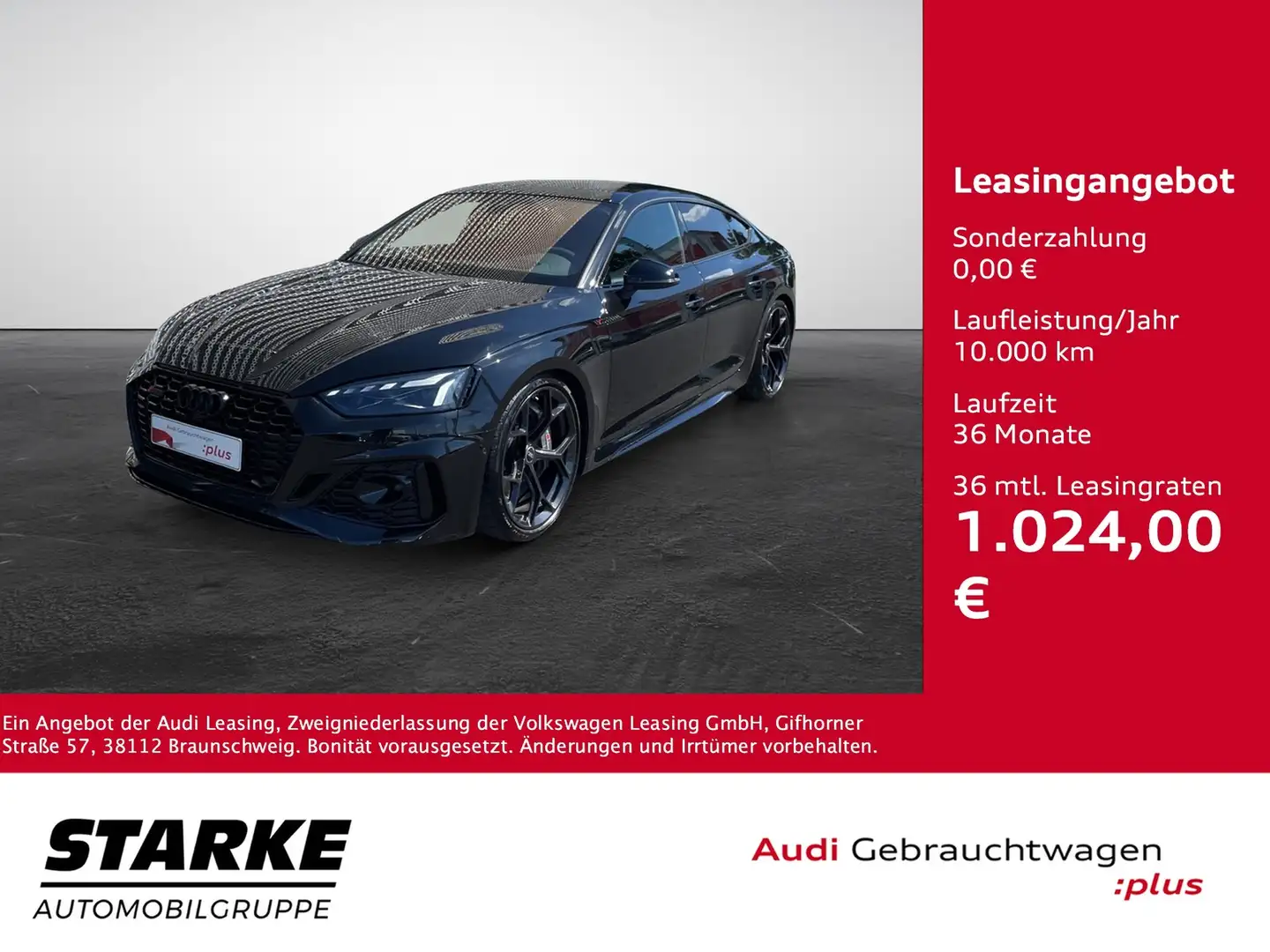Audi RS5 Sportback TFSI tiptronic quattro performance Noir - 1