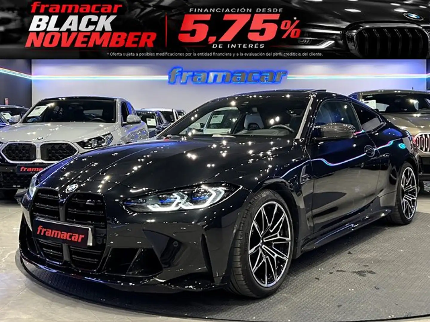 BMW M4 Coupé Competition Negro - 1