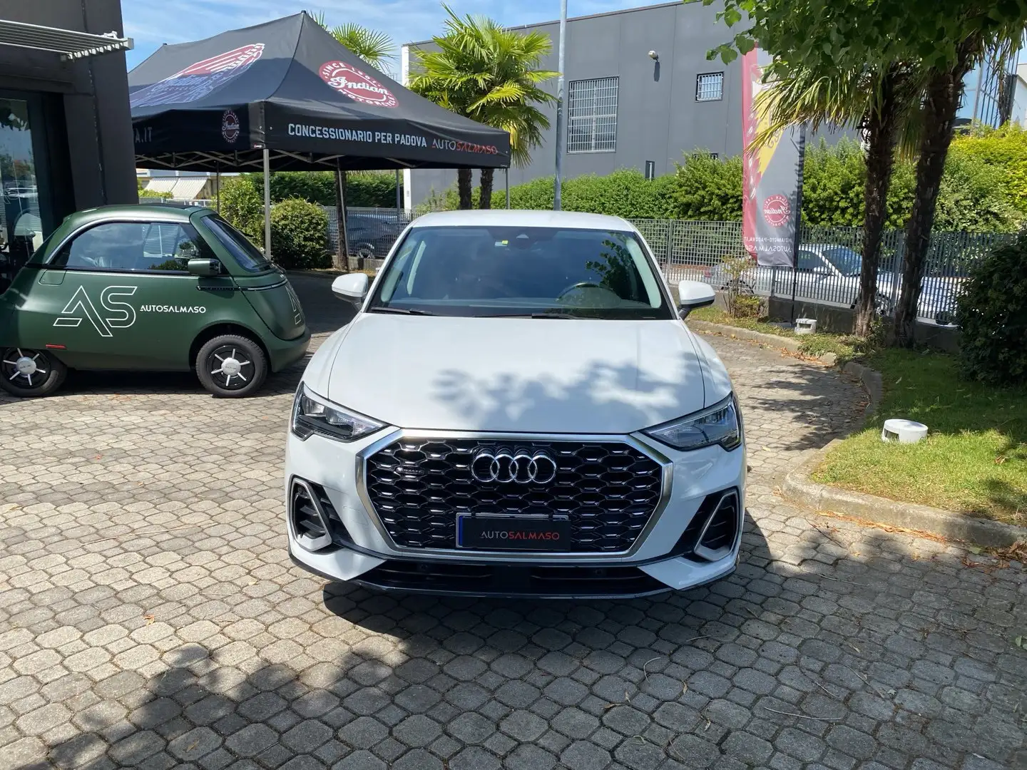 Audi Q3 SPB 35 TDI quattro S tronic S line edition Bianco - 2