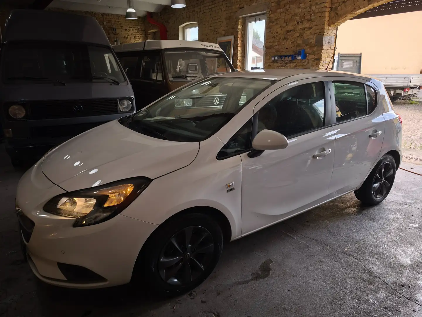 Opel Corsa 1.2 120 Jahre, Inspektion NEU, HU Neu Blanc - 2