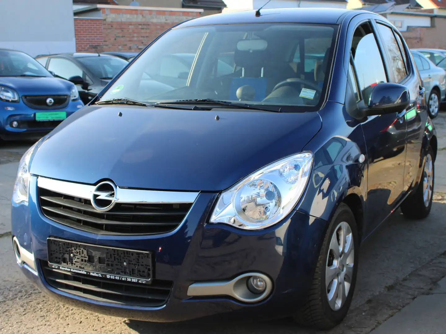 Opel Agila Edition*HUneu*Automatic*35TKM* Blau - 2