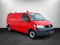 Volkswagen T5 Transporter T5 1.9*LANG*WERKSTATT+Behörde+AHK2.5t+NAVI+KLIMA Rojo - thumbnail 4
