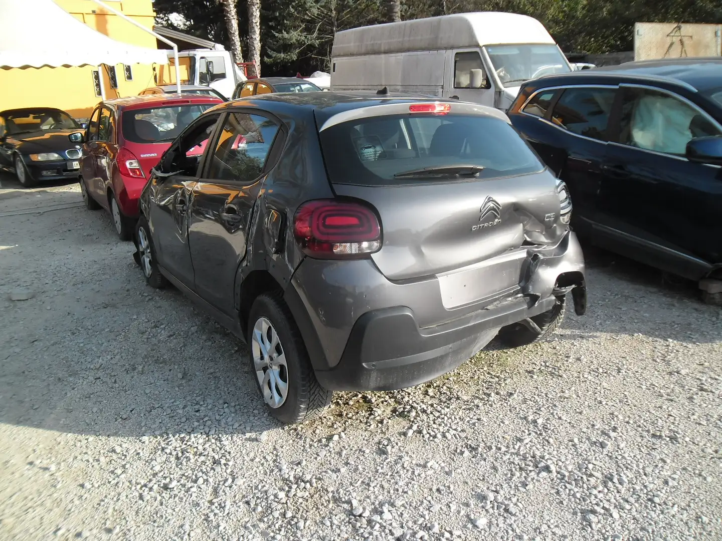 Citroen C3 1.2 puretech Feel Pack s Gris - 1