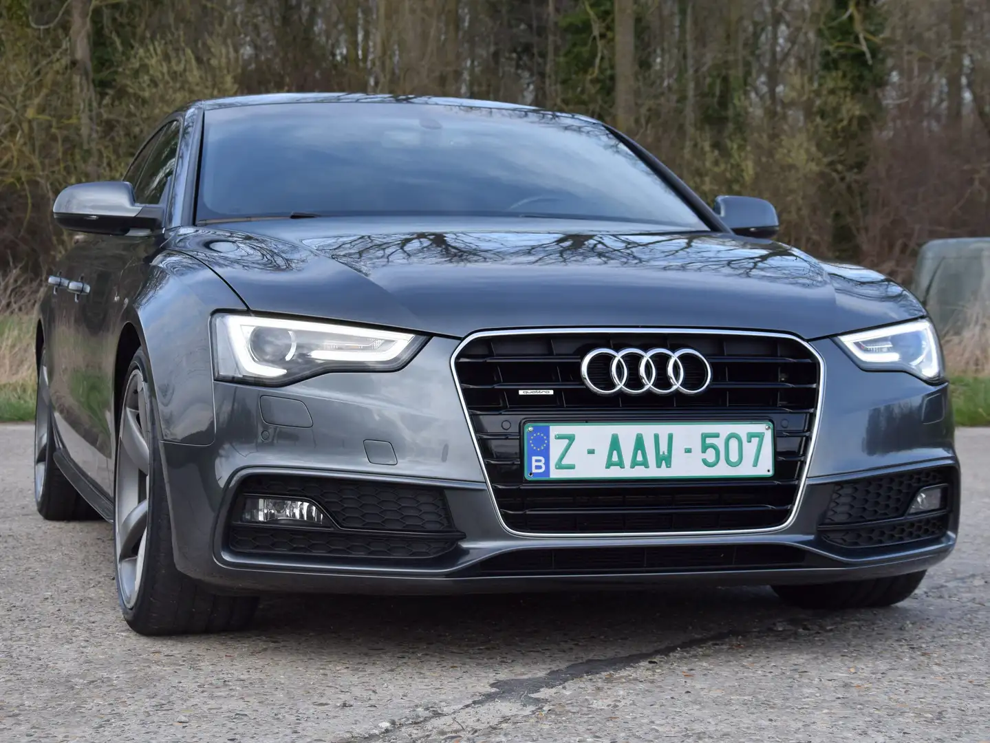 Audi A5 super mooie A5 sportback S-line automaat  euro 6 Grey - 1