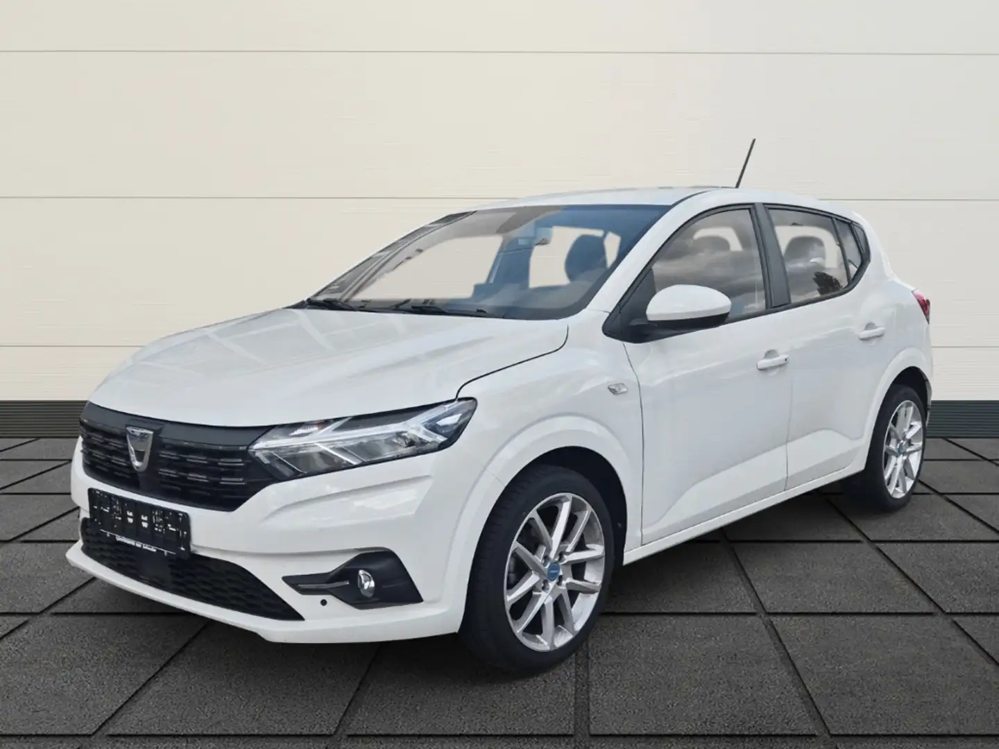 Dacia Sandero TCe 100 ECO-G Comfort LPG Navi Kamera Klimaaut. Al Blanc - 2