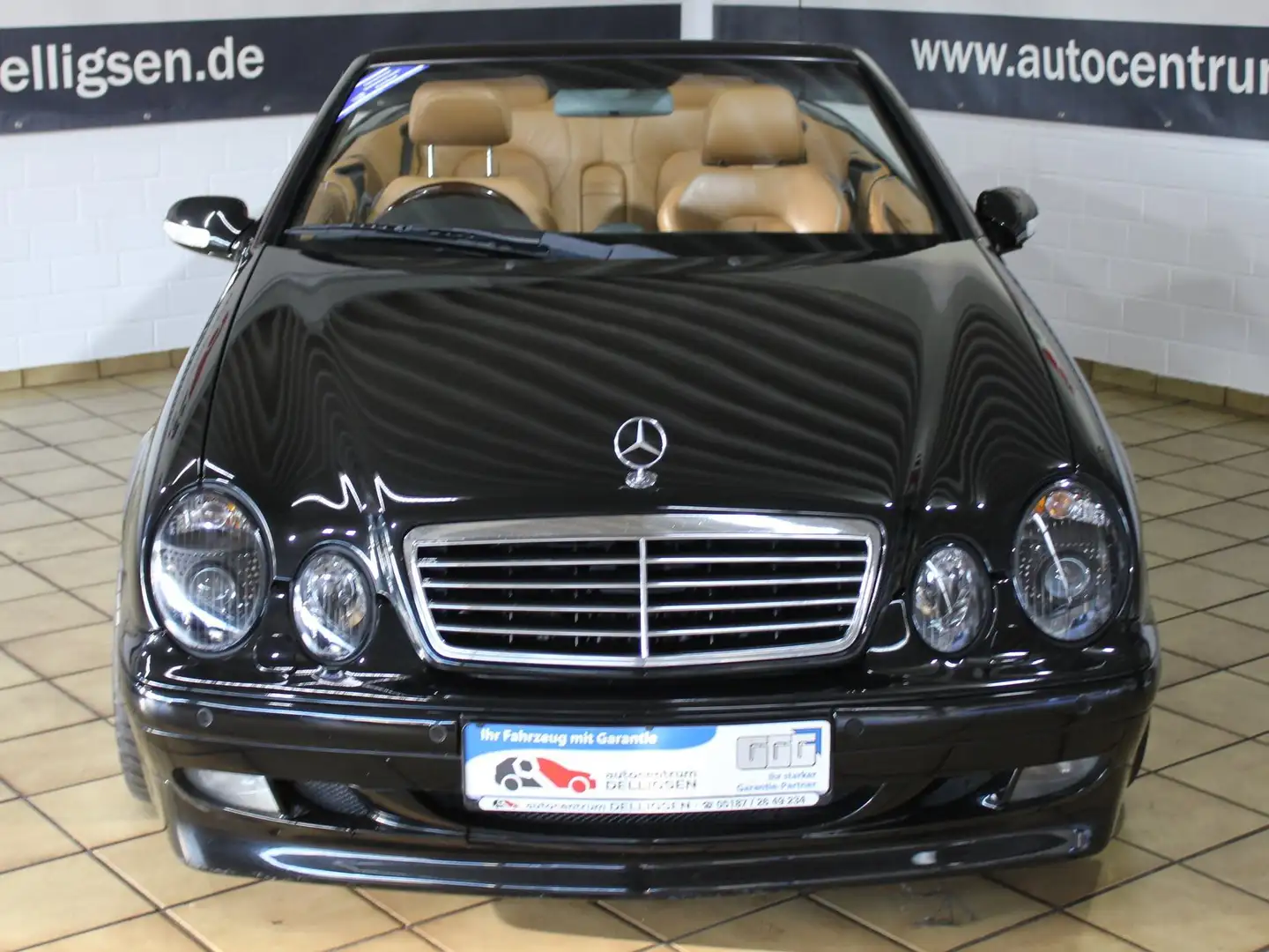 Mercedes-Benz CLK 430 Cabrio V8 4,3 Elegance "Brabus Orig.-Teile" Leder Negro - 2