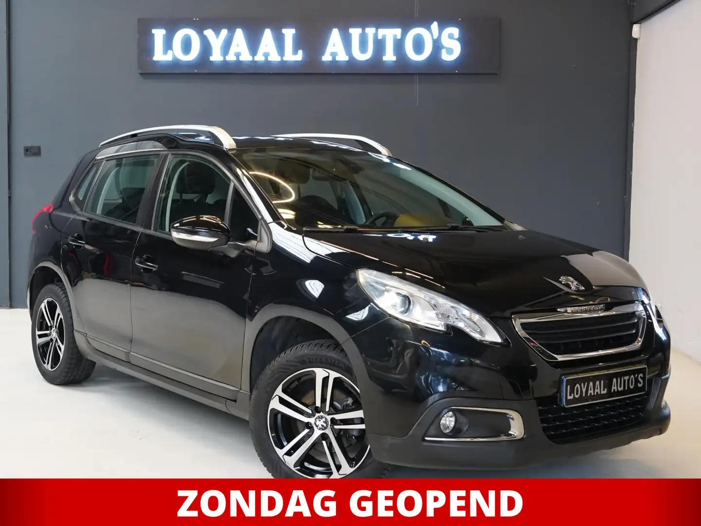 Peugeot 2008 1.2 PureTech Allure |CRUISE | AIRCO | STOELVERW. | Noir - 1