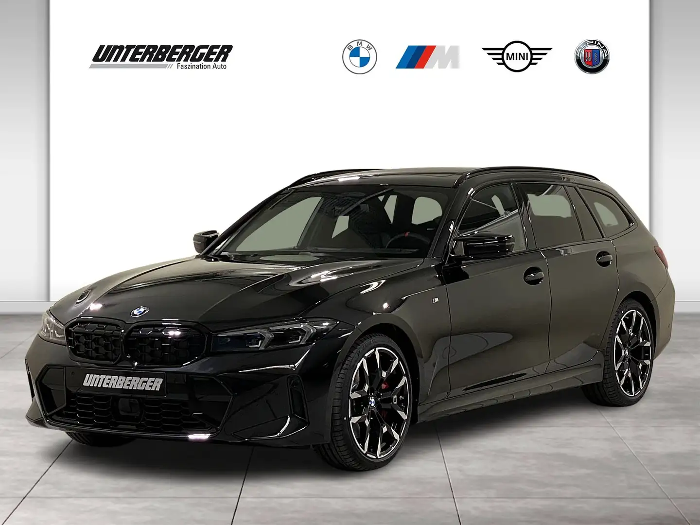 BMW 340 M340d xDrive Touring M Sport Pro DA+ PA+AHK Standh Černá - 1