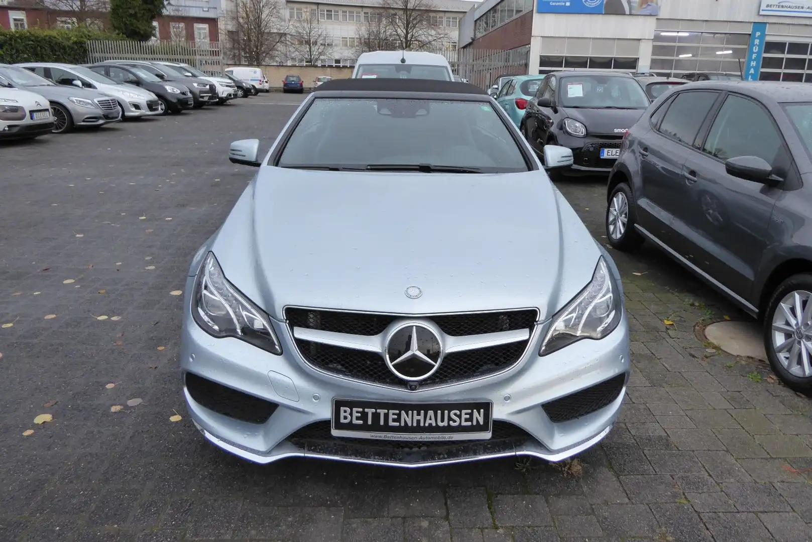 Mercedes-Benz E 400 Cabrio AMG-Line Airscarf Leder Argent - 2