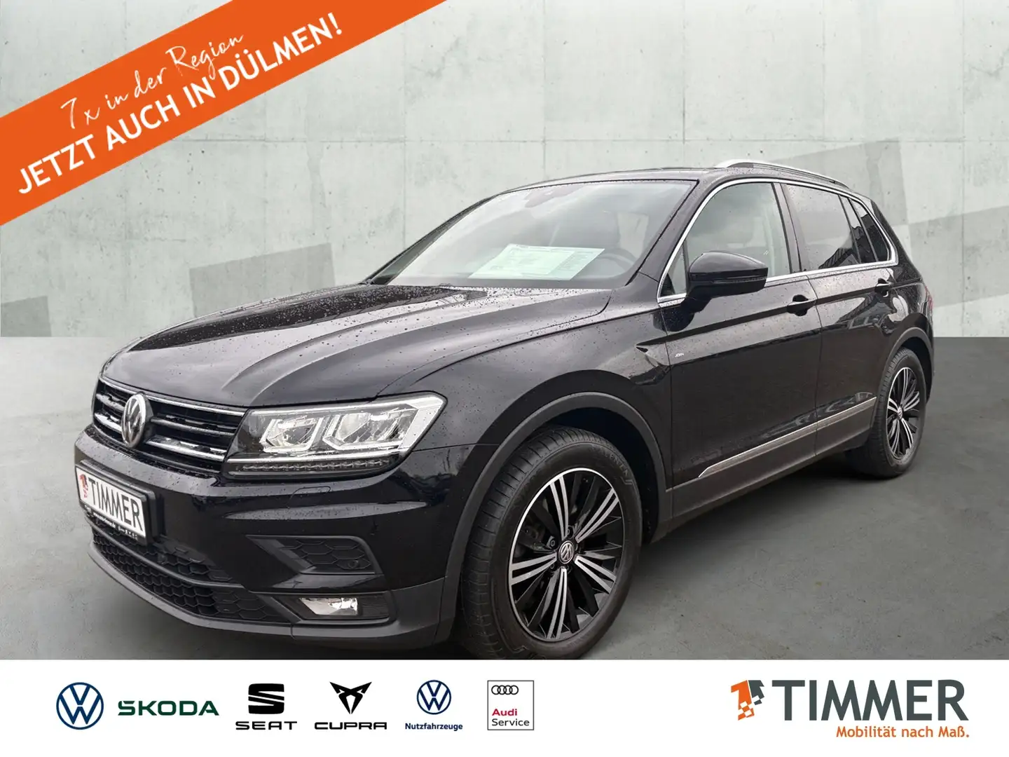 Volkswagen Tiguan 2.0 TDI JOIN*NAVI*AHK*SHZ*RFKAM JOIN+Standhzg+NAV Noir - 1