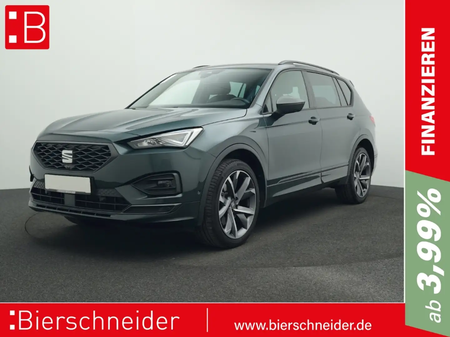 SEAT Tarraco 2.0 TSI DSG 4Dr. FR PANO AHK STANDHZ DCC 20 Grün - 1
