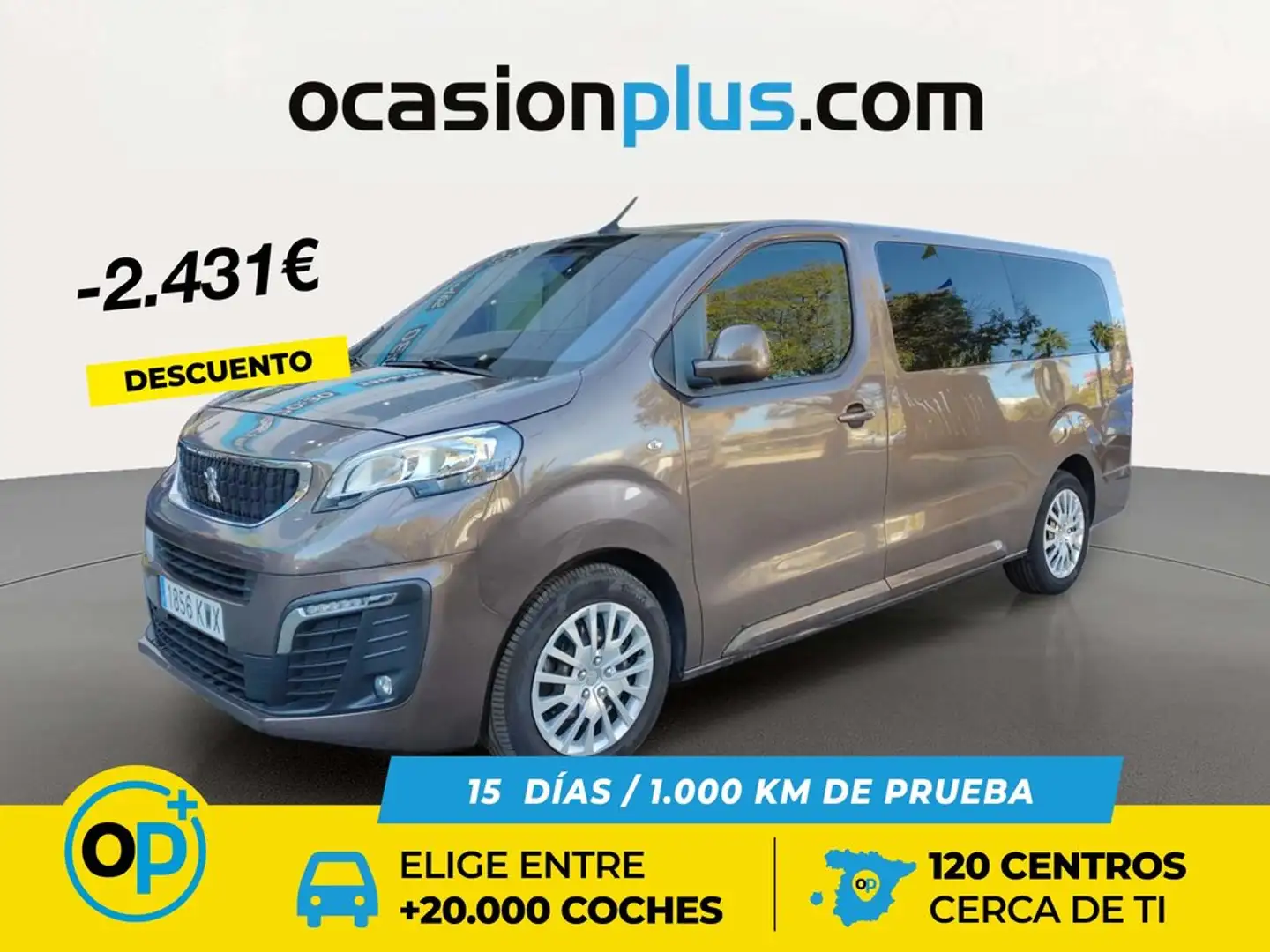Peugeot Traveller 2.0BlueHDI Business Long EAT8 180 Marrón - 1
