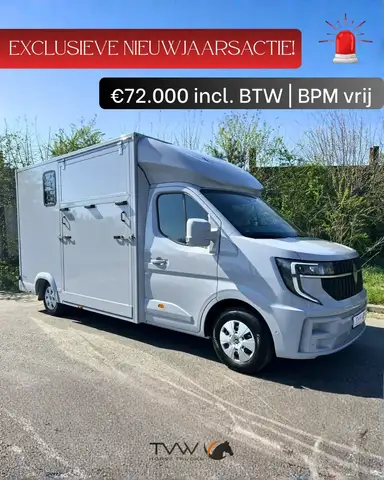 Renault Master Paardenwagen / Horsetruck / Veewagen / Nieuw & BPM
