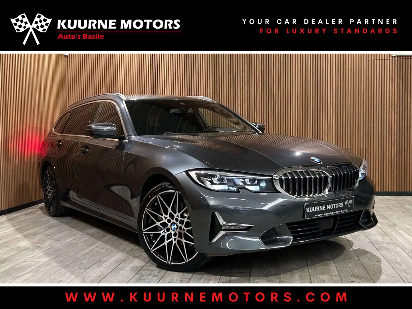 BMW 330 e Alu19\/Leder/Acc/SportZet/Cam360 *1j garantie* Gris - 1
