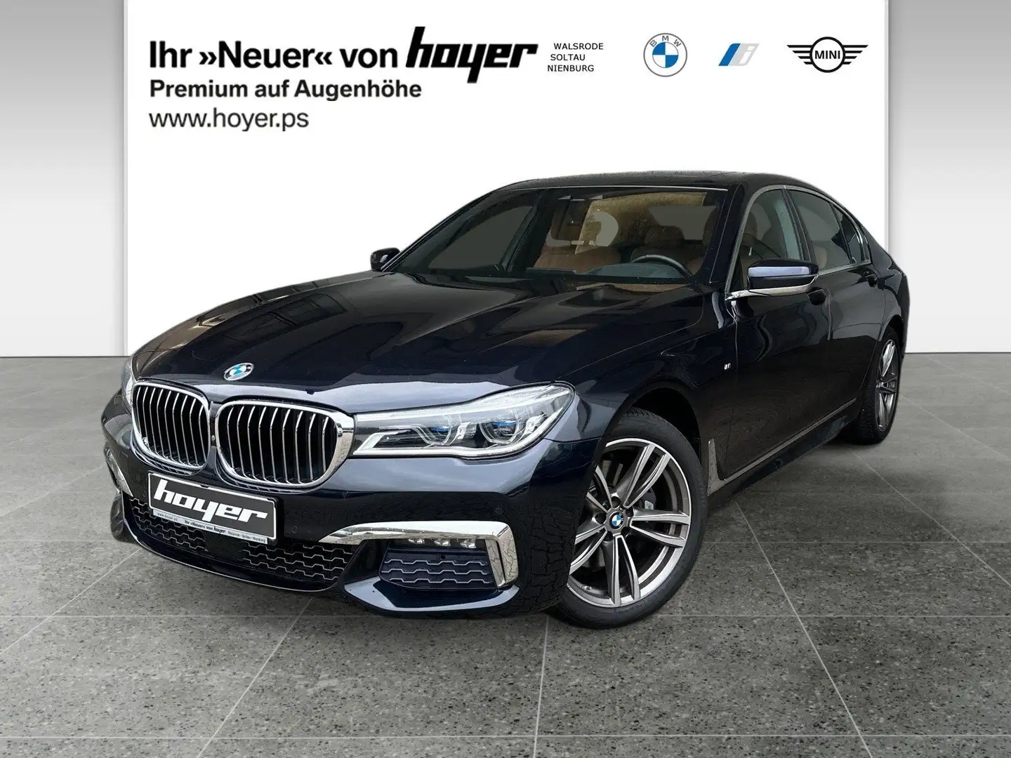 BMW 730 d xDrive Limousine M Sportpaket Head-Up WLAN Noir - 1