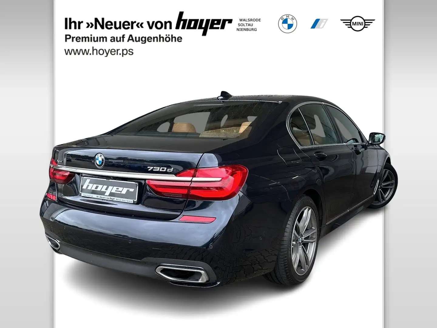 BMW 730 d xDrive Limousine M Sportpaket Head-Up WLAN Noir - 2