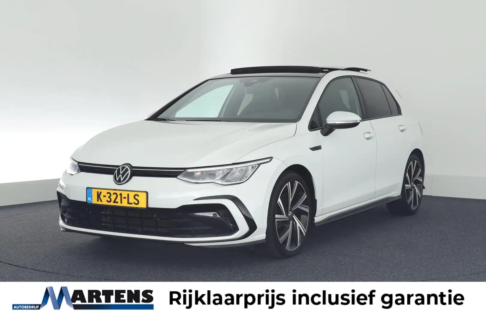 Volkswagen Golf 1.5 TSI 130pk 2x R-Line Oryx Wit Panoramadak Harma Wit - 1