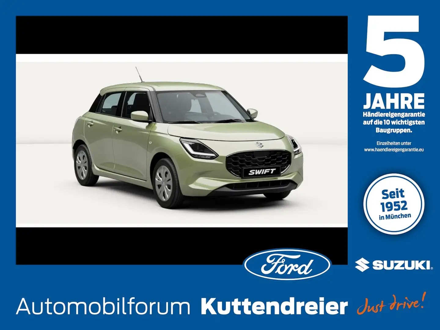 Suzuki Swift 1.2 Dualjet 61 kW Club ACC+LED+Navi+Kam. Geel - 1