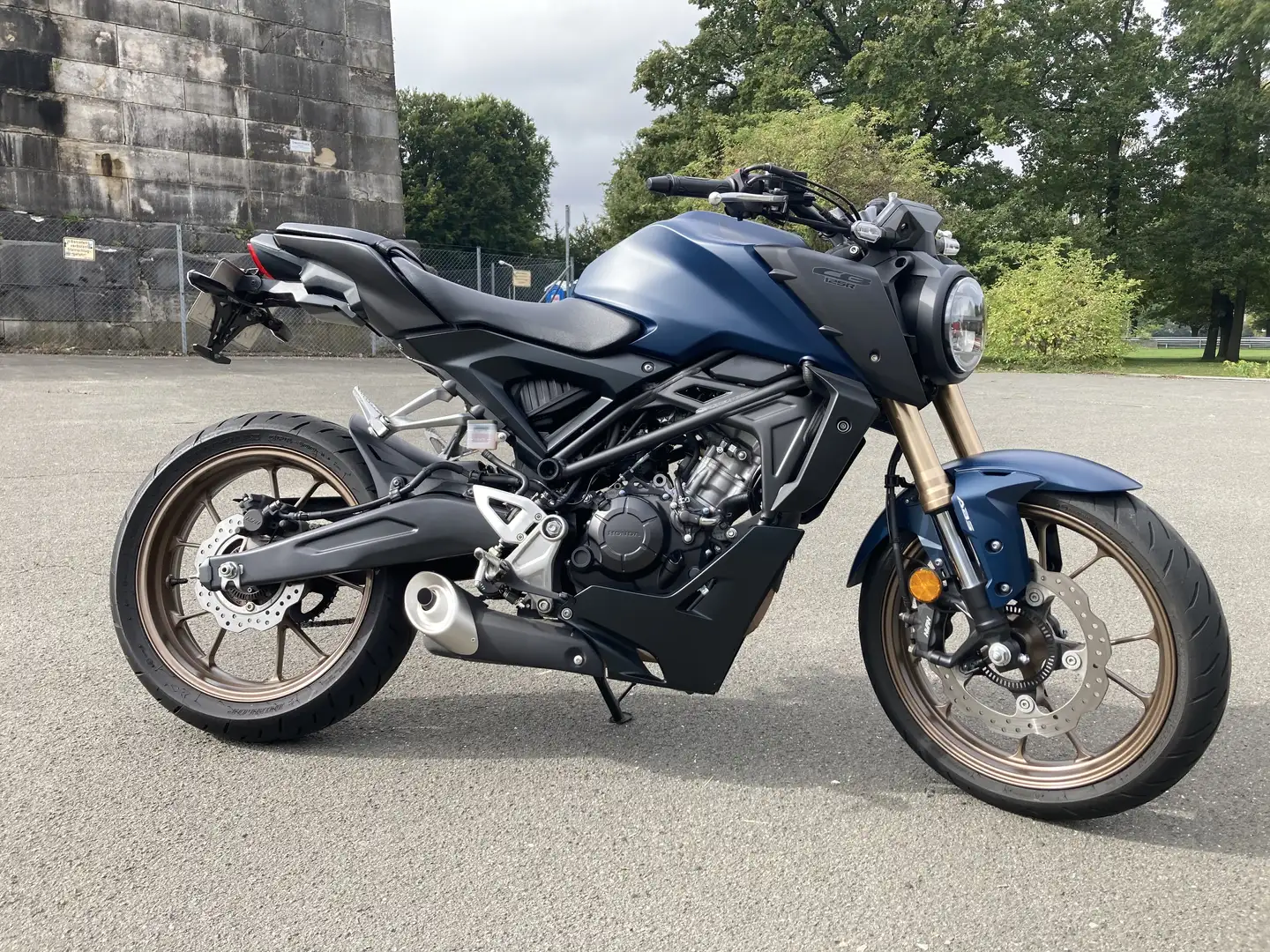 Honda CB 125 Albastru - 2