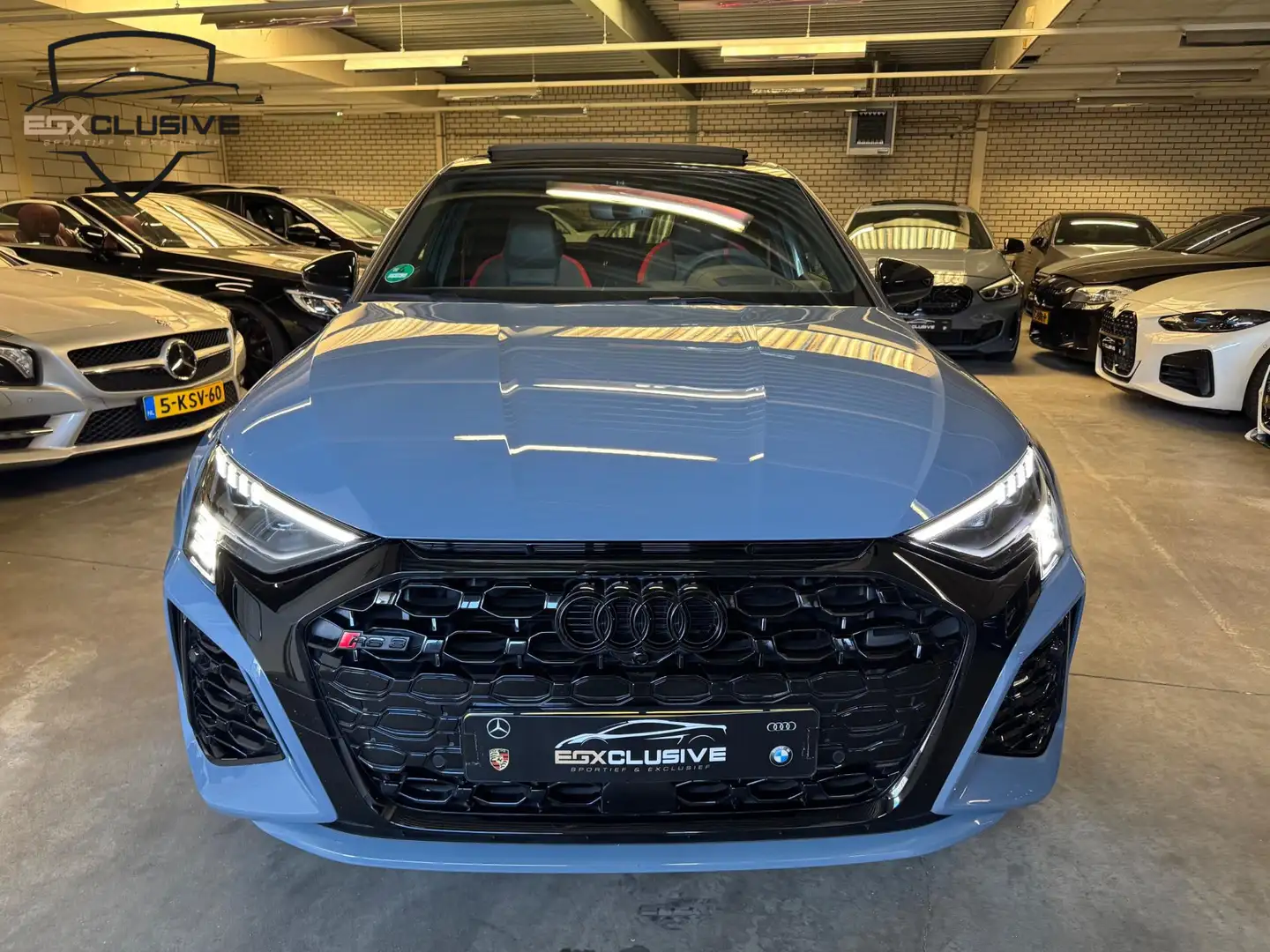 Audi RS3 Sportback 2.5 TFSI Quattro RS ZETELS | PANO | ACC Gris - 2