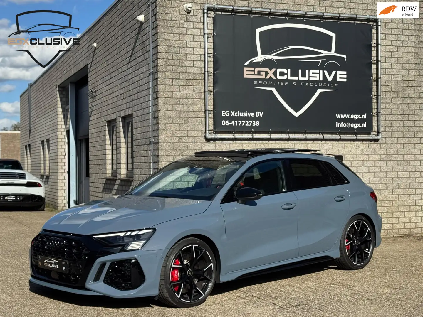 Audi RS3 Sportback 2.5 TFSI Quattro RS ZETELS | PANO | ACC Gris - 1