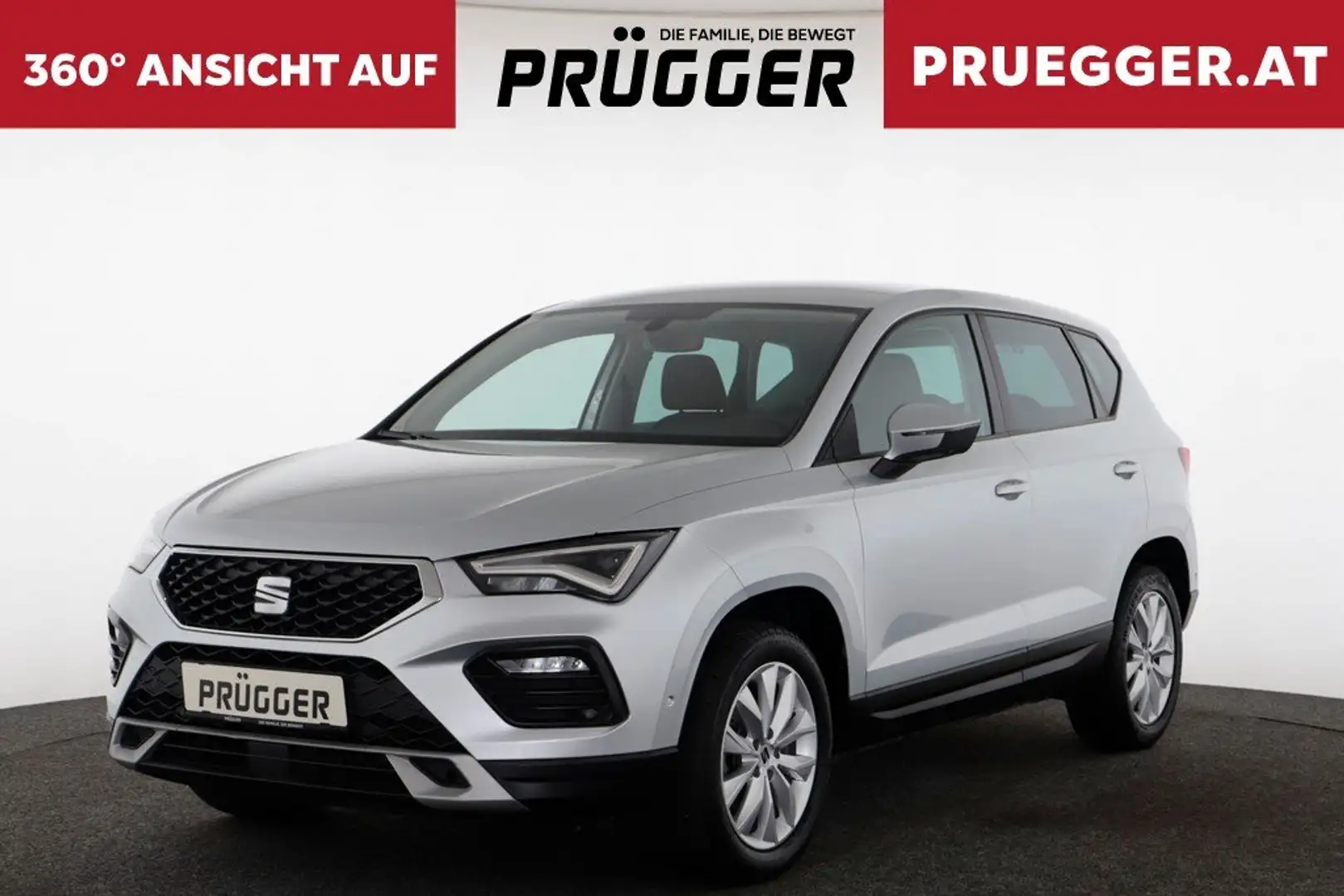 SEAT Ateca 1,5 TSI STYLE TSI LED NAVI 17ZOLL Silber - 1