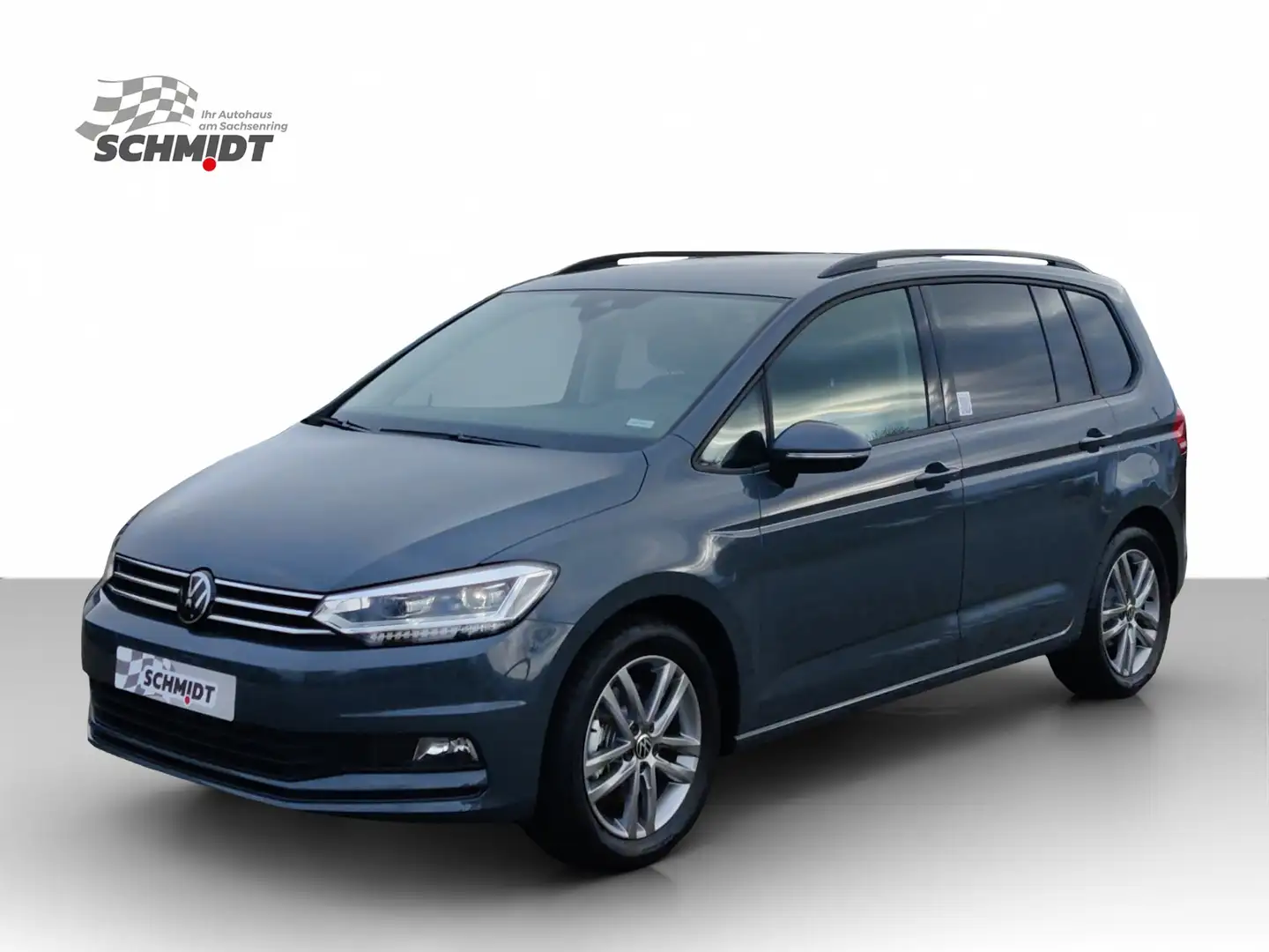 Volkswagen Touran 1.5 TSI Comfortline DSG 7 Sitze NAVI LED Grau - 2