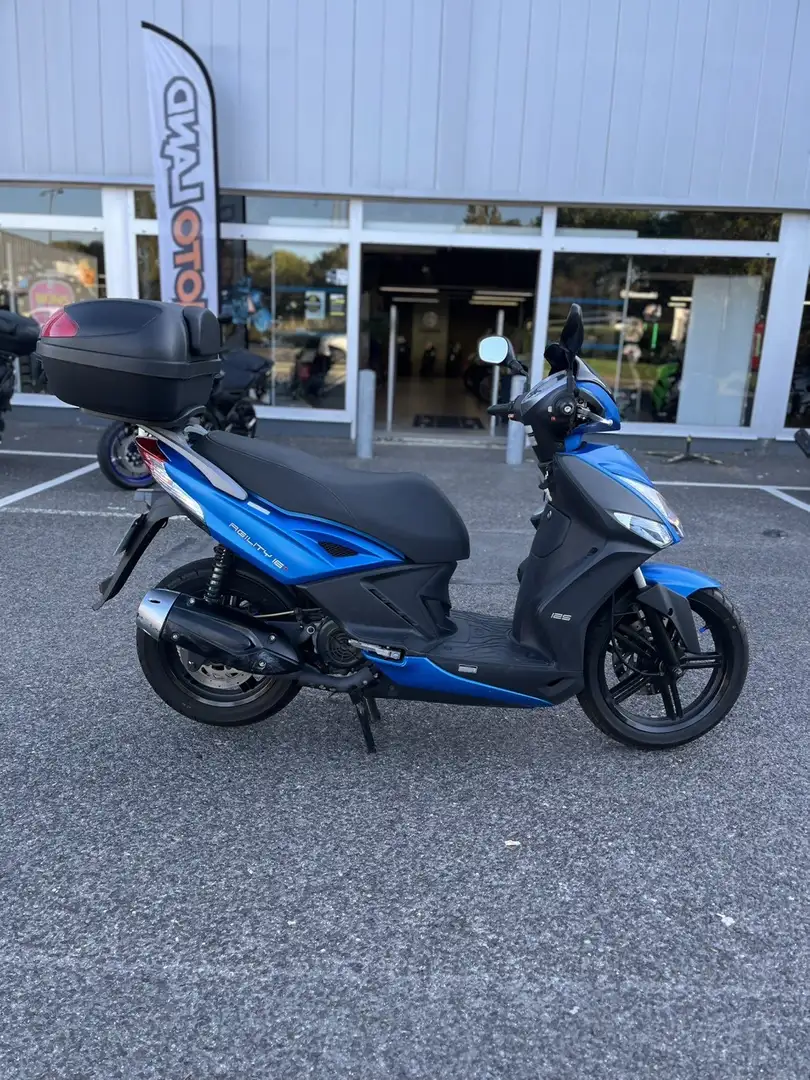 Kymco Agility 125 Bleu - 1