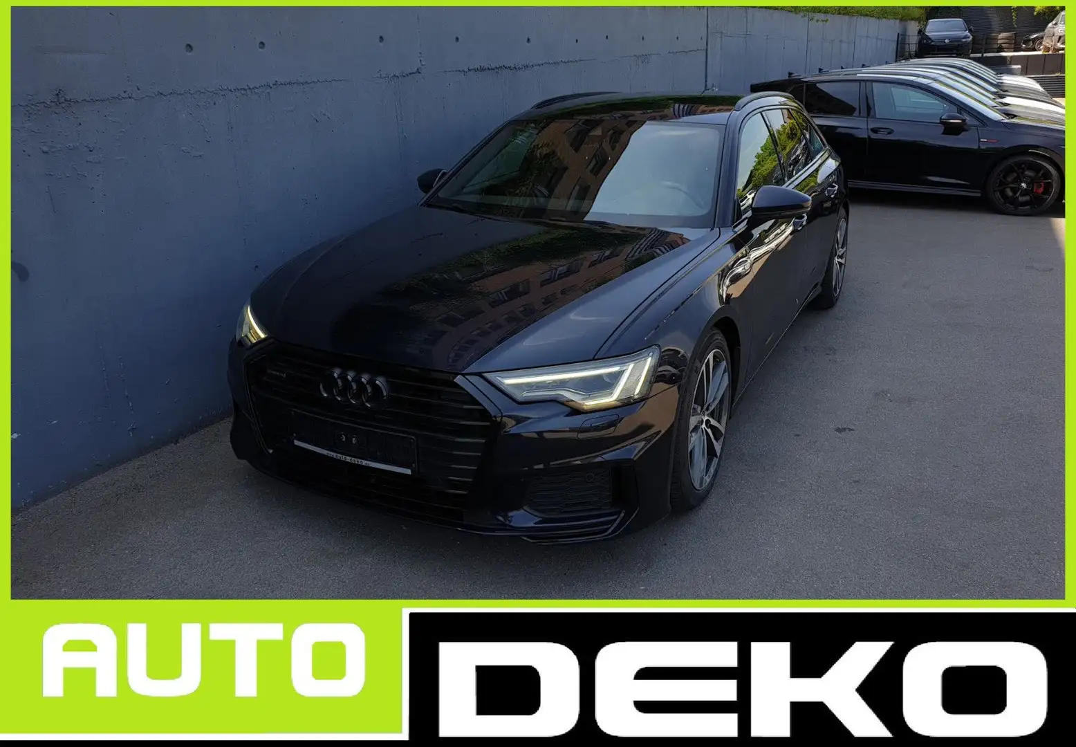 Audi A6 50 TDI quatt 3 x S line Virtual/Matrix/AHK/19 Blau - 1