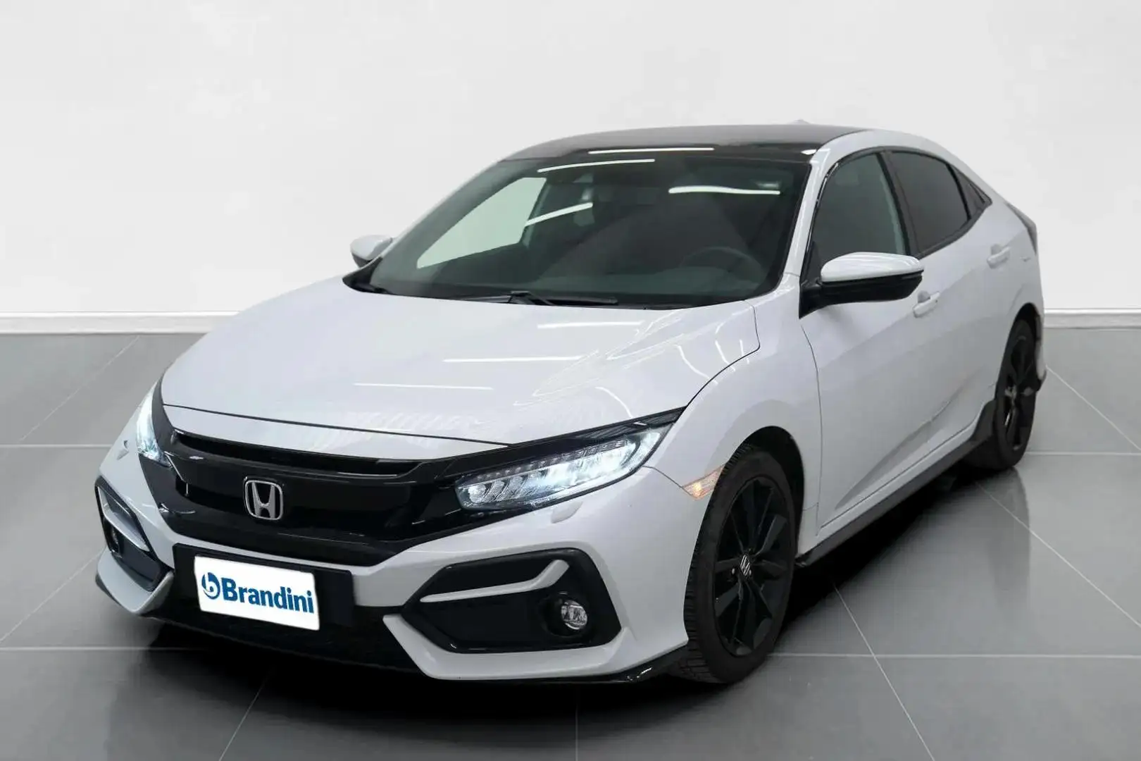 Honda Civic 5 Porte 1.5 T Sport + Bianco - 1