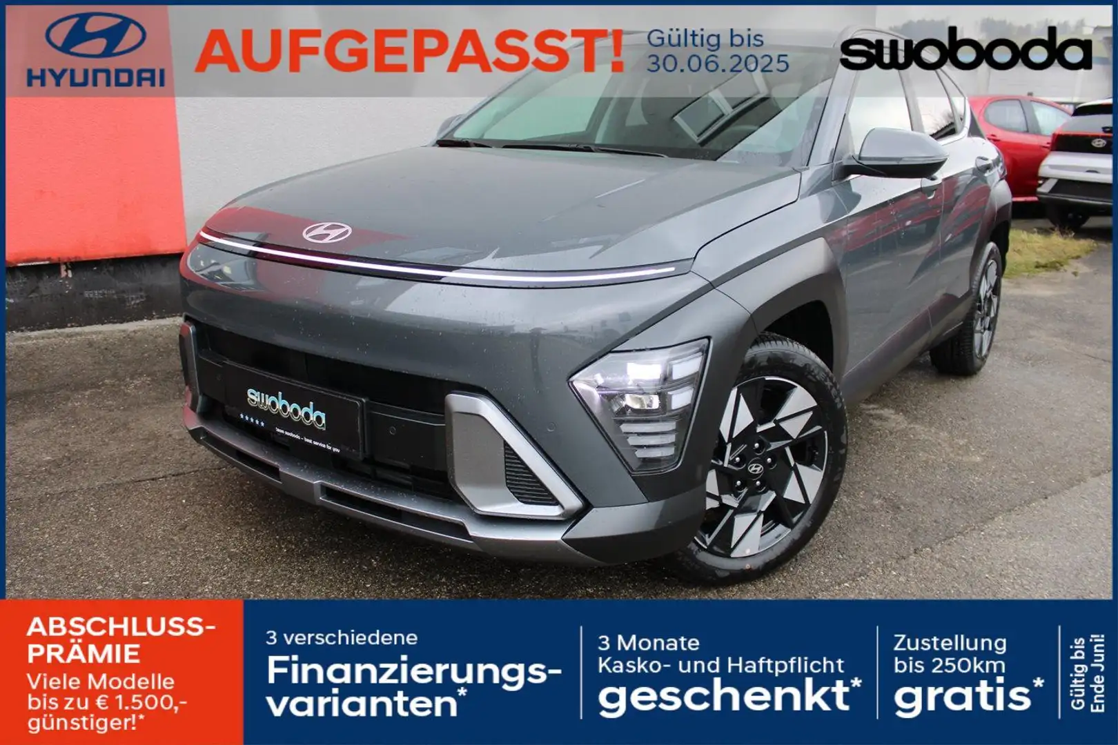 Hyundai KONA Kona (MY25) GO Plus 1.6 T-GDI 2WD DCT k5bu2-O6 Gris - 1