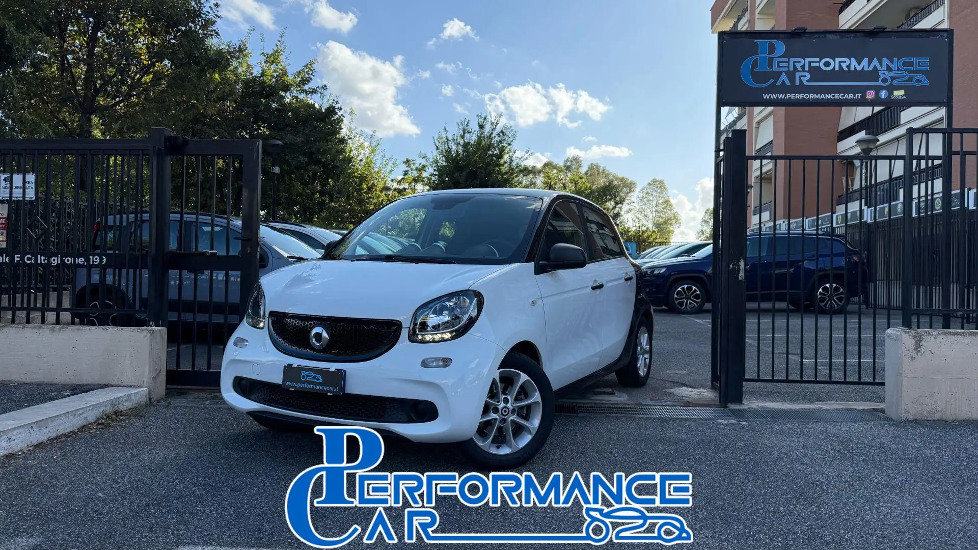 smart forFour 70 1.0 PASSION *C.L.15*BLUETOOTH*CRUISE* Gris - 1