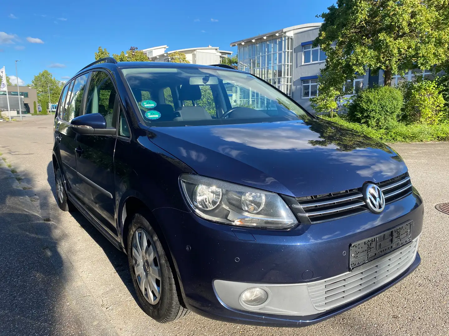 Volkswagen Touran 1.6 TDI 7 Sitzer Comfort Line Bleu - 2