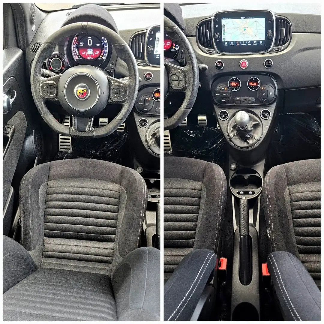 Abarth 595 Competizione Sport Design Cabrio Brembo Šedá - 2