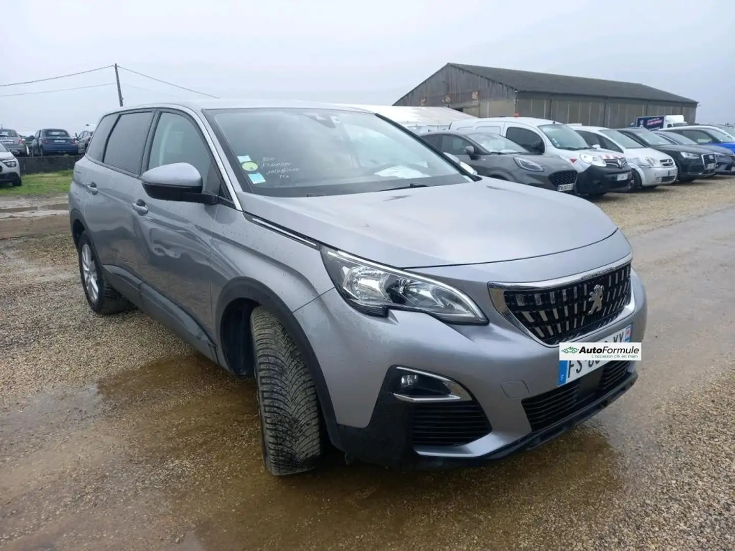 Peugeot 5008 1.5 BlueHDI 130ch Active Business Boite auto 7pl Gris - 2