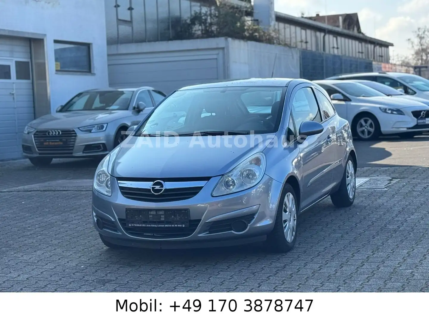 Opel Corsa D Edition 1,2L*2 HAND*KLIMA* Zilver - 1
