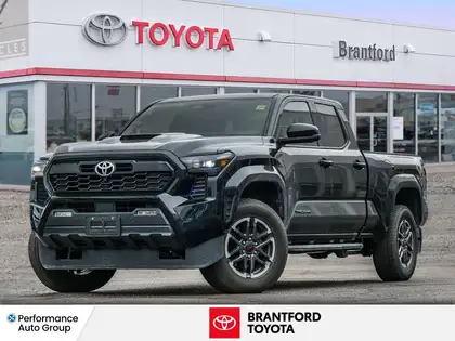 Black 2025 Toyota Tacoma Pickup Truck Four-Wheel Drive Automatic