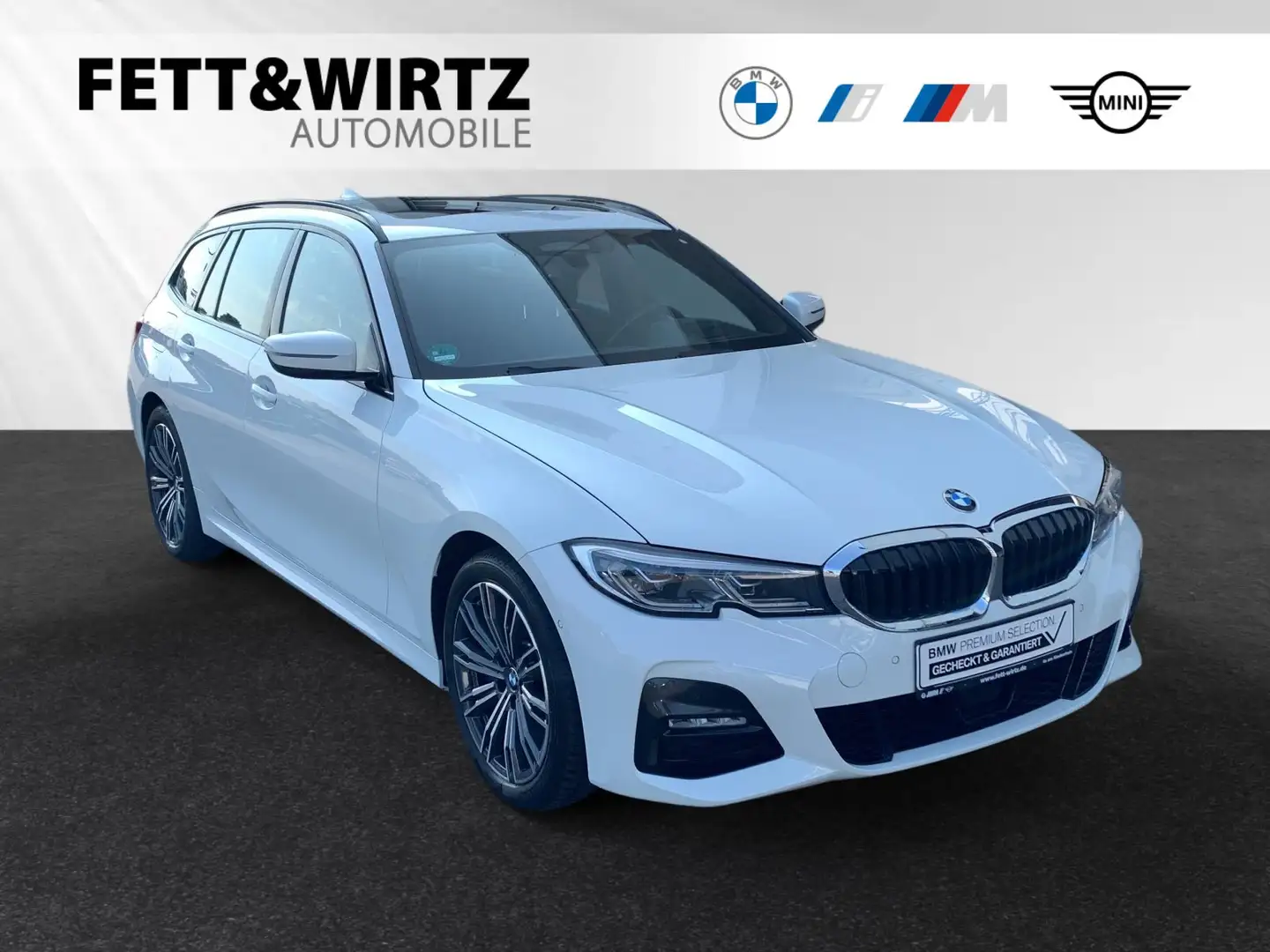 BMW 330 e Touring M Sport|DA-Prof.|Head-Up|HiFi Weiß - 1