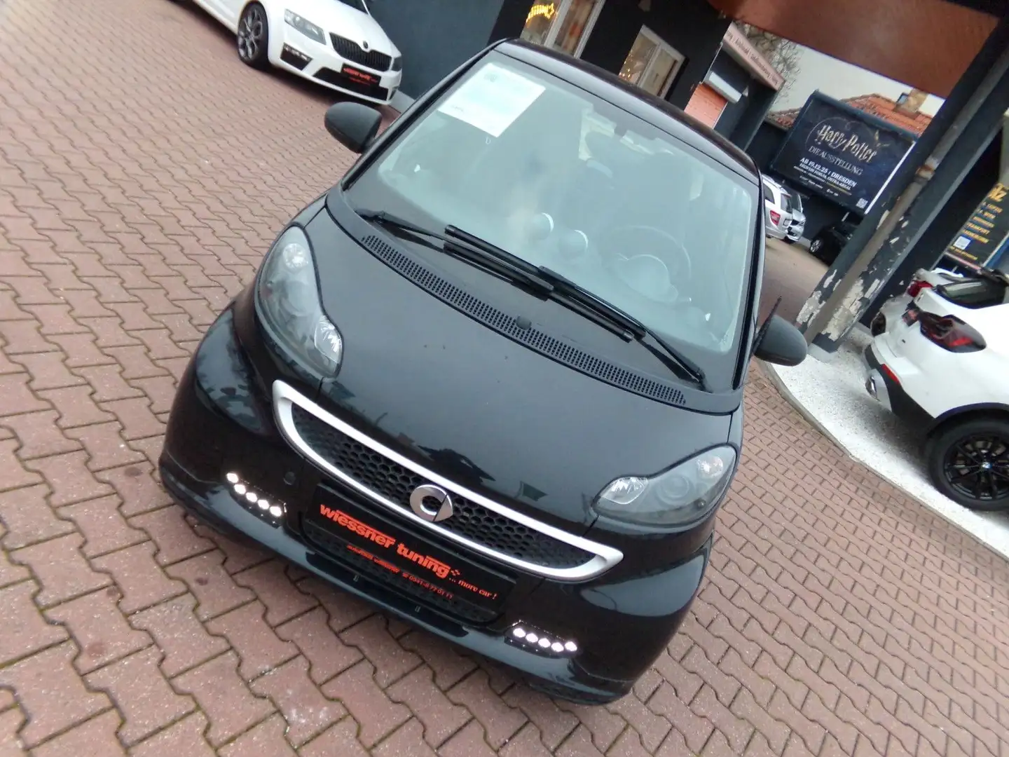 smart forTwo coupe orig, Brabus , Navi, Android Media Schwarz - 1