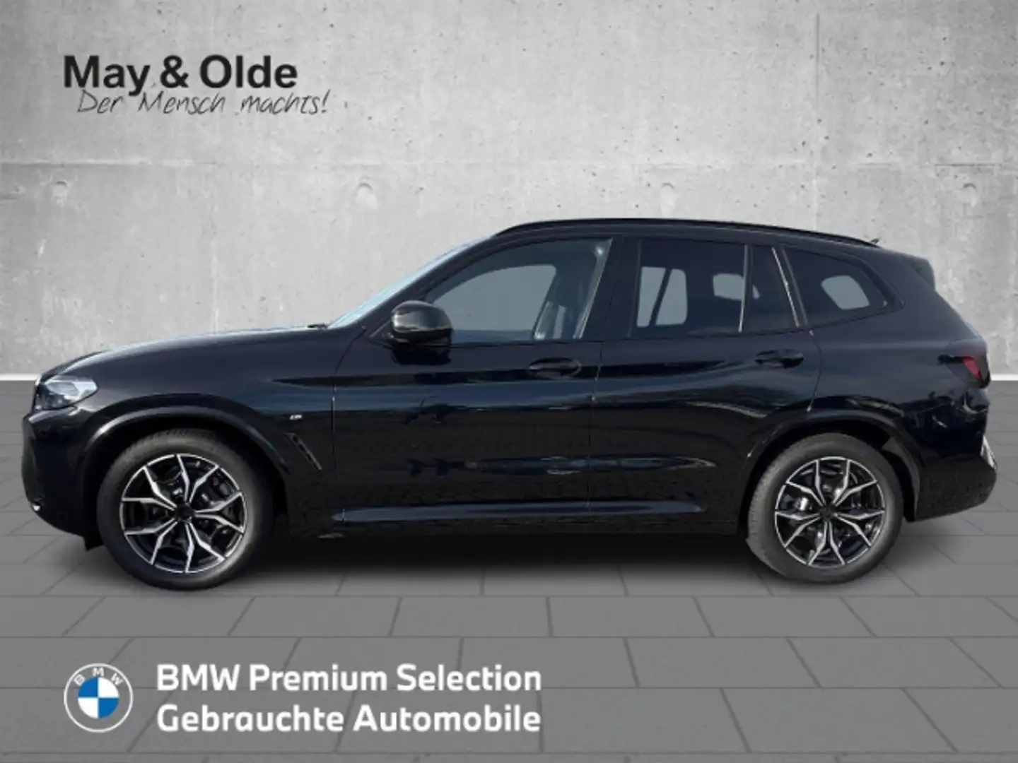 BMW X3 XDRIVE 30D M Sport PANO HUD Leder AHK Laser H/K-So Schwarz - 2